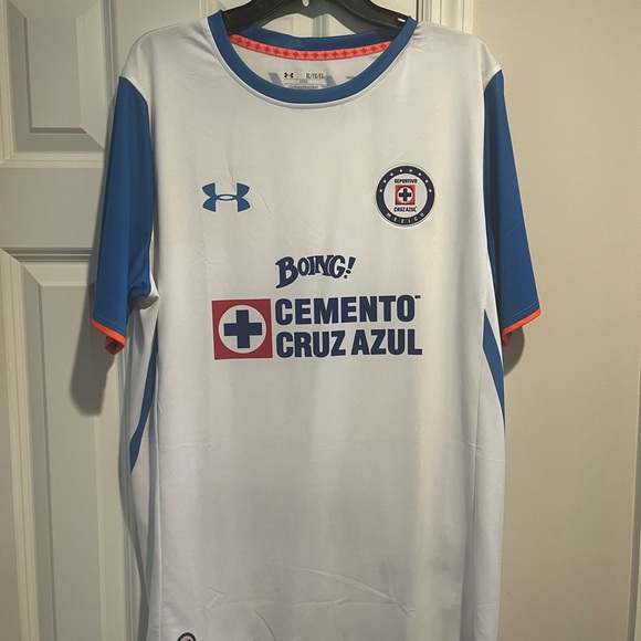 Under Armour Cruz Azul Replica Jersey- NWT- Size Small - Picture 1 of 3